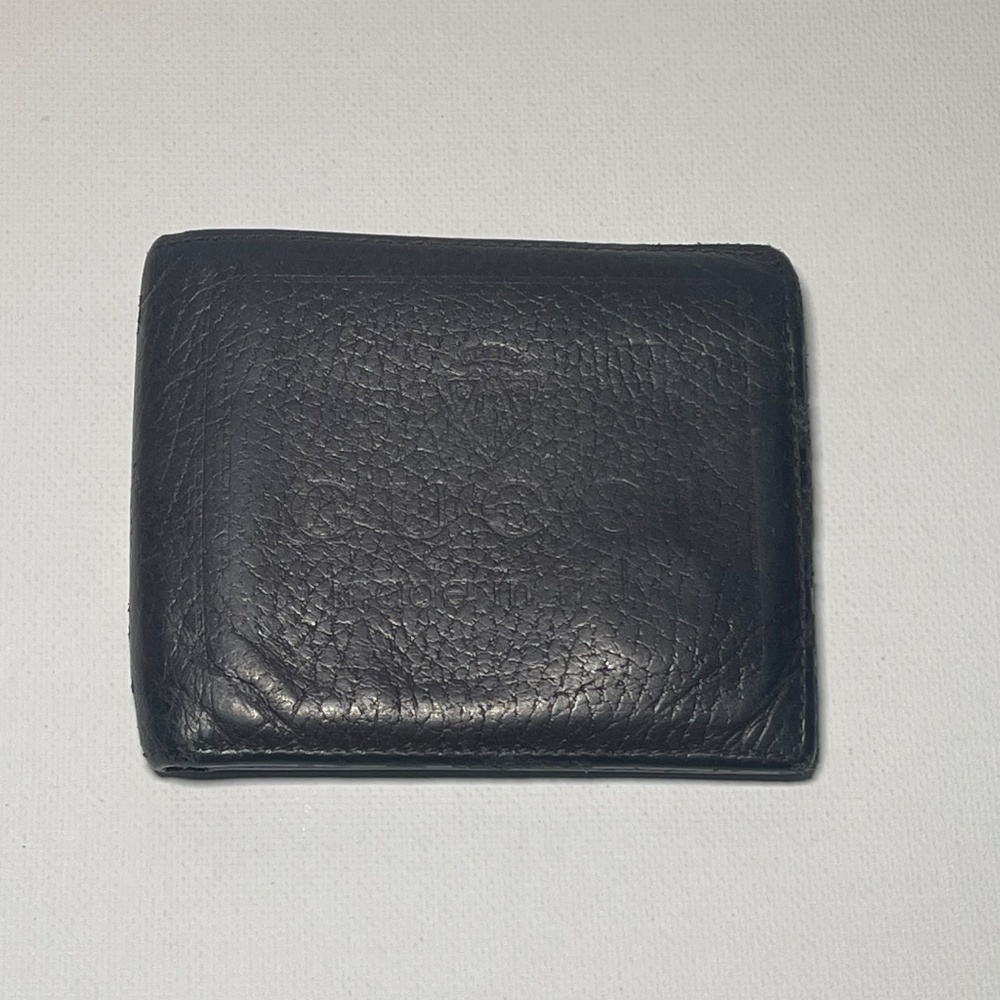 Gucci Brown Leather Wallet Bi-Fold Mens Wallet